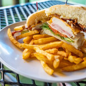 Dylans on 9th in Port Arthur TX club sandwich