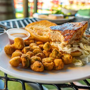 Dylans on 9th in Port Arthur TX tuna burger