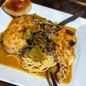 Joes Italian in Port Neches TX chicken dish