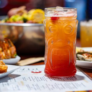 Kevin Rico Seafood Oyster Bar in Port Arthur TX tropical tiki drink