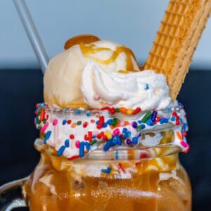 Kimmy's Cafe in Port Arthur TX loaded iced coffee