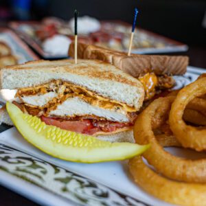 Kimmy's Cafe in Port Arthur TX chipotle chciken sandwich