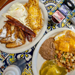 breakfast spread at La Fiesta in Port Neches TX