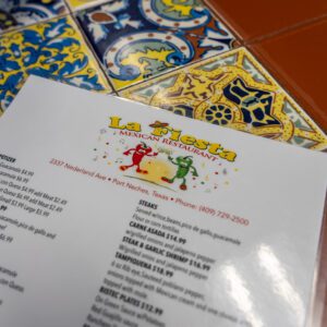 menu favorites at La Fiesta in Port Neches TX