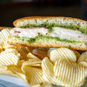 Rao's Bakery in Nederland TX turkey pesto panini