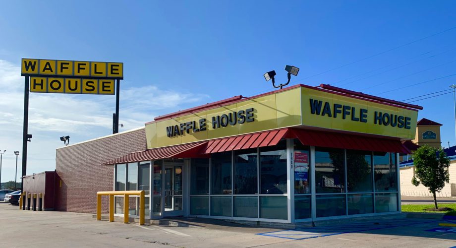 waffle house and sign