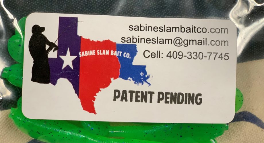 Sabine Slam bait label
