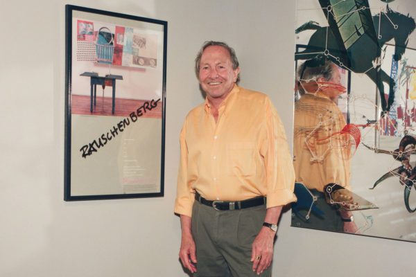 Robert standing in his gallery at the Museum of the Gulf Coast