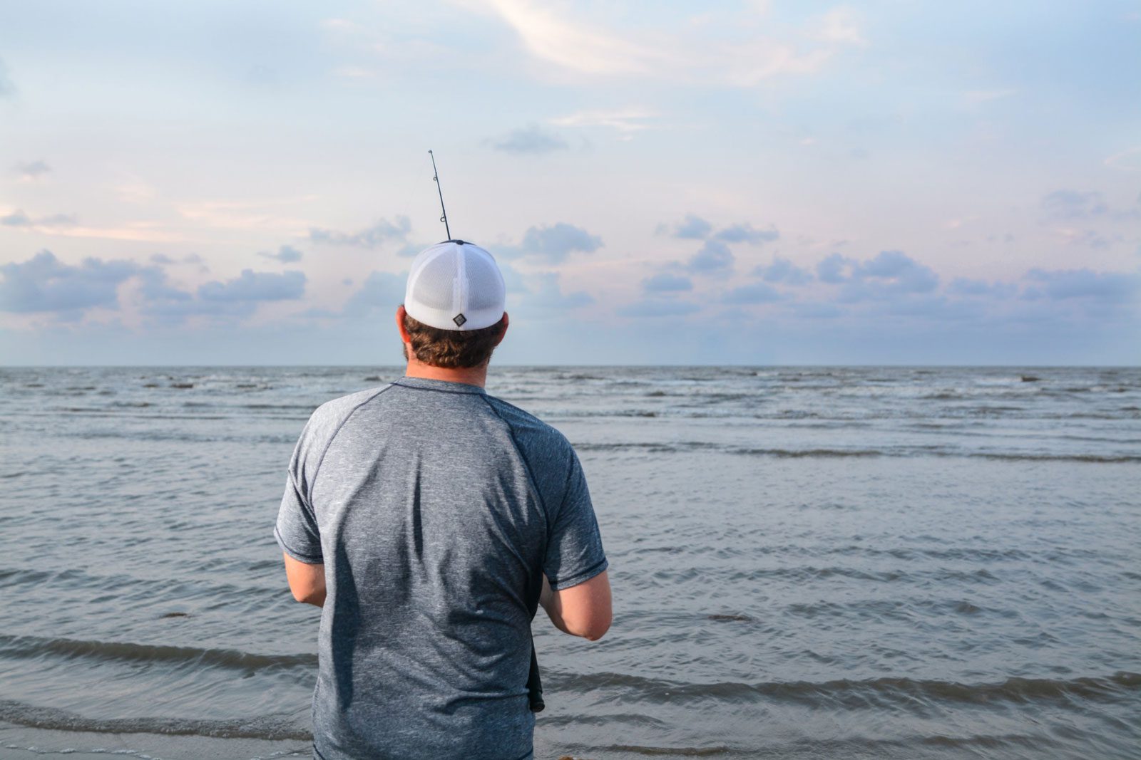 Shore Fishing at Sea Rim State Park Visit Port Arthur Texas