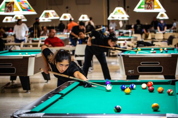 pool tournament in civic center