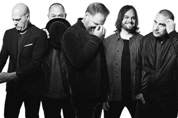 black and white photo of Christian band