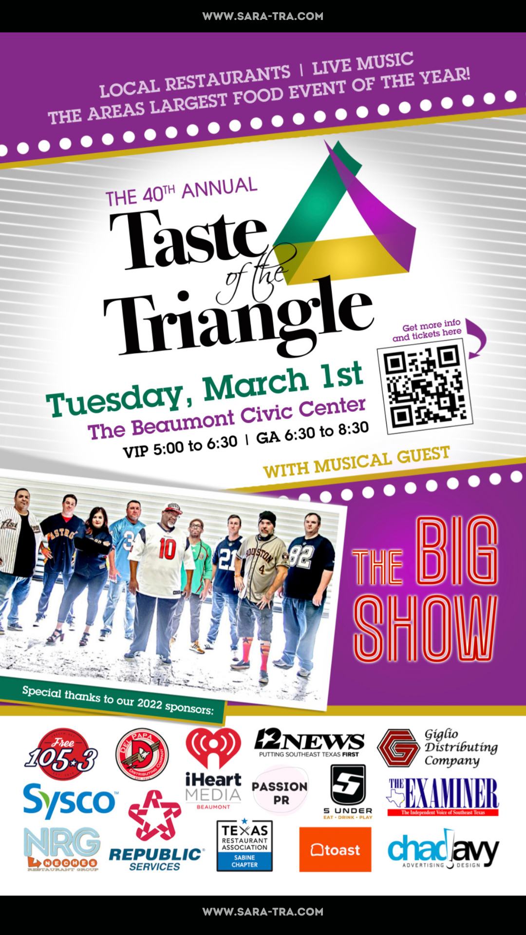 Taste of the Triangle Visit Port Arthur Texas