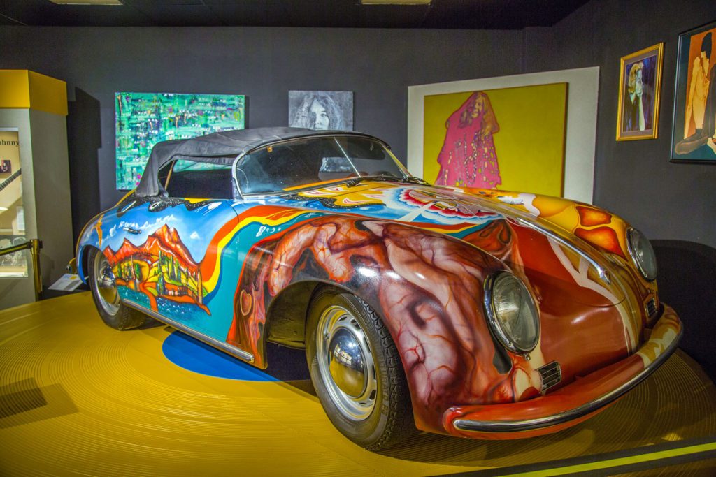 Replica of Joplin's iconic Porsche in the Museum