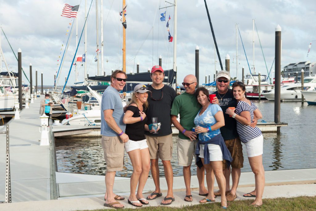Ladies having fun on Pleasure Island