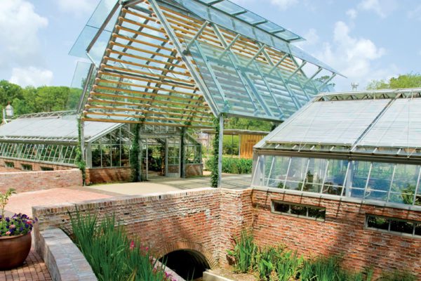 Greenhouse and water