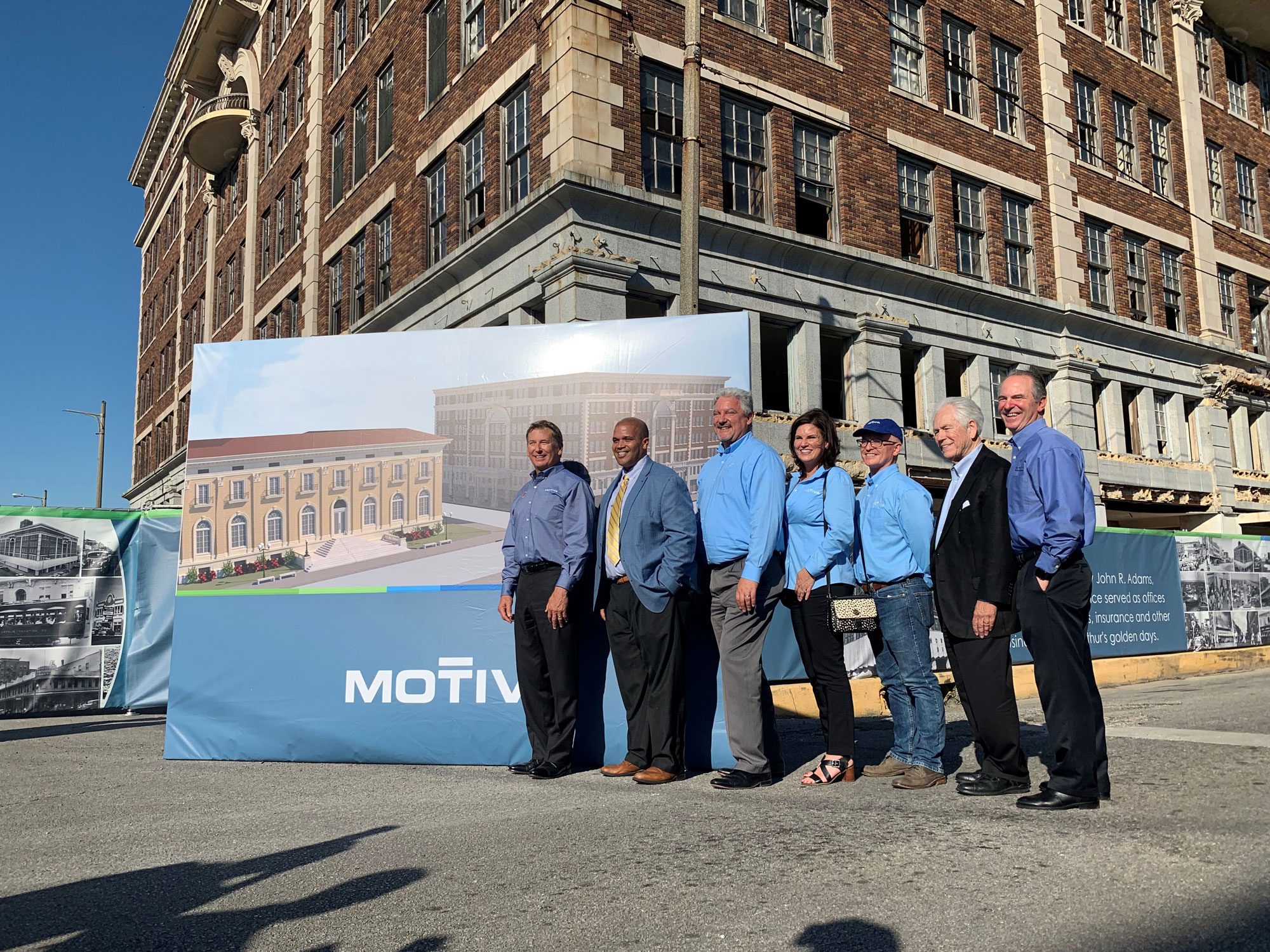 Moitva ribbon cutting ceremony in downtown Port Arthur 