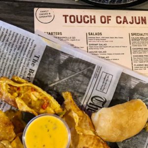 cajun food and menu