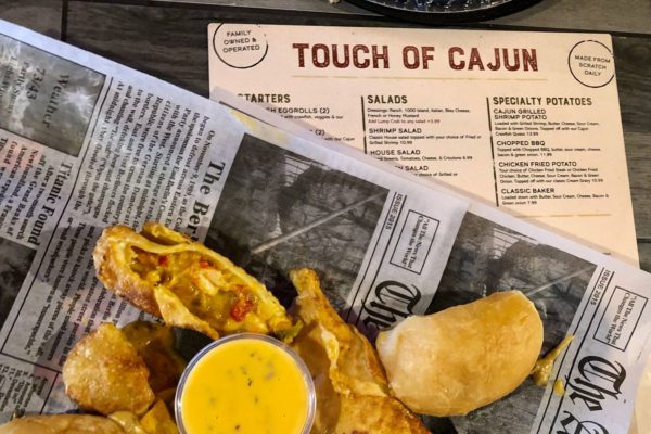 cajun food and menu