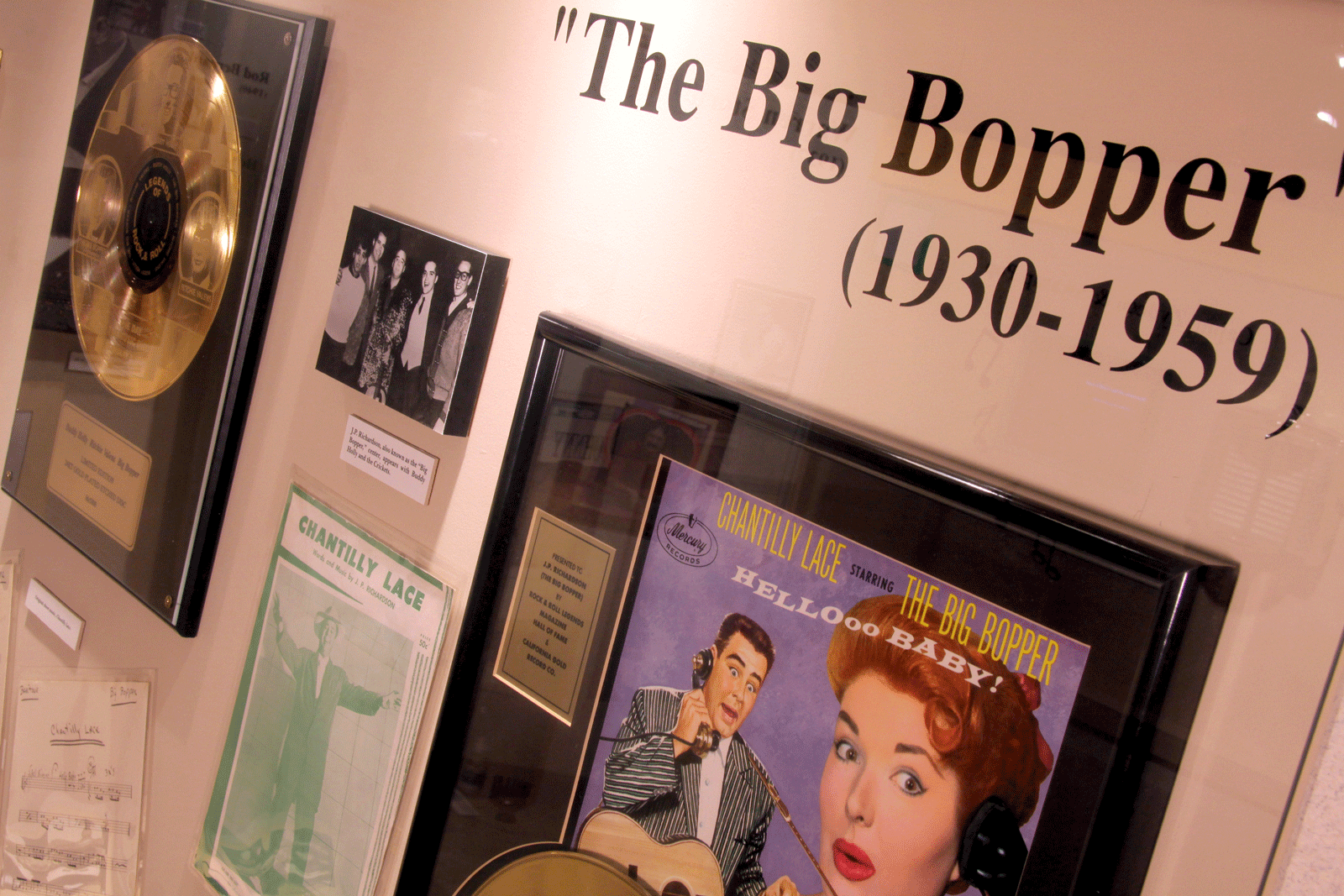 Big Bopper in Port Arthur Texas