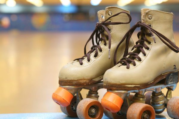 pair of roller skates