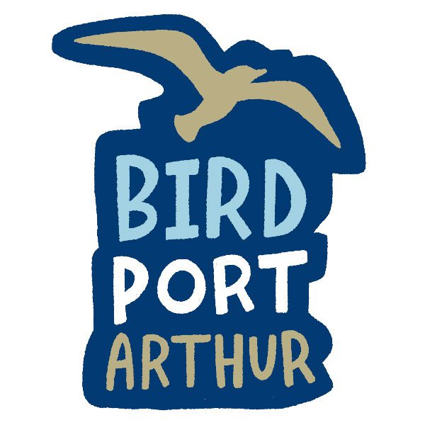 bird port arthur texas sticker