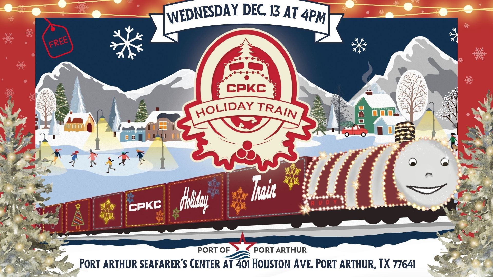 holiday train is coming back to port arthur in 2023