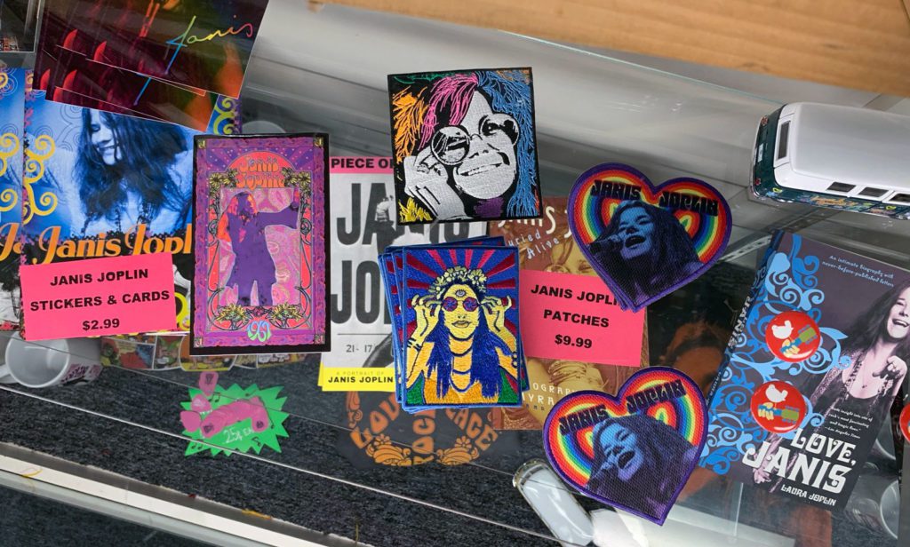 janis joplin memorabilia at the museum of the gulf coast in port arthur texas