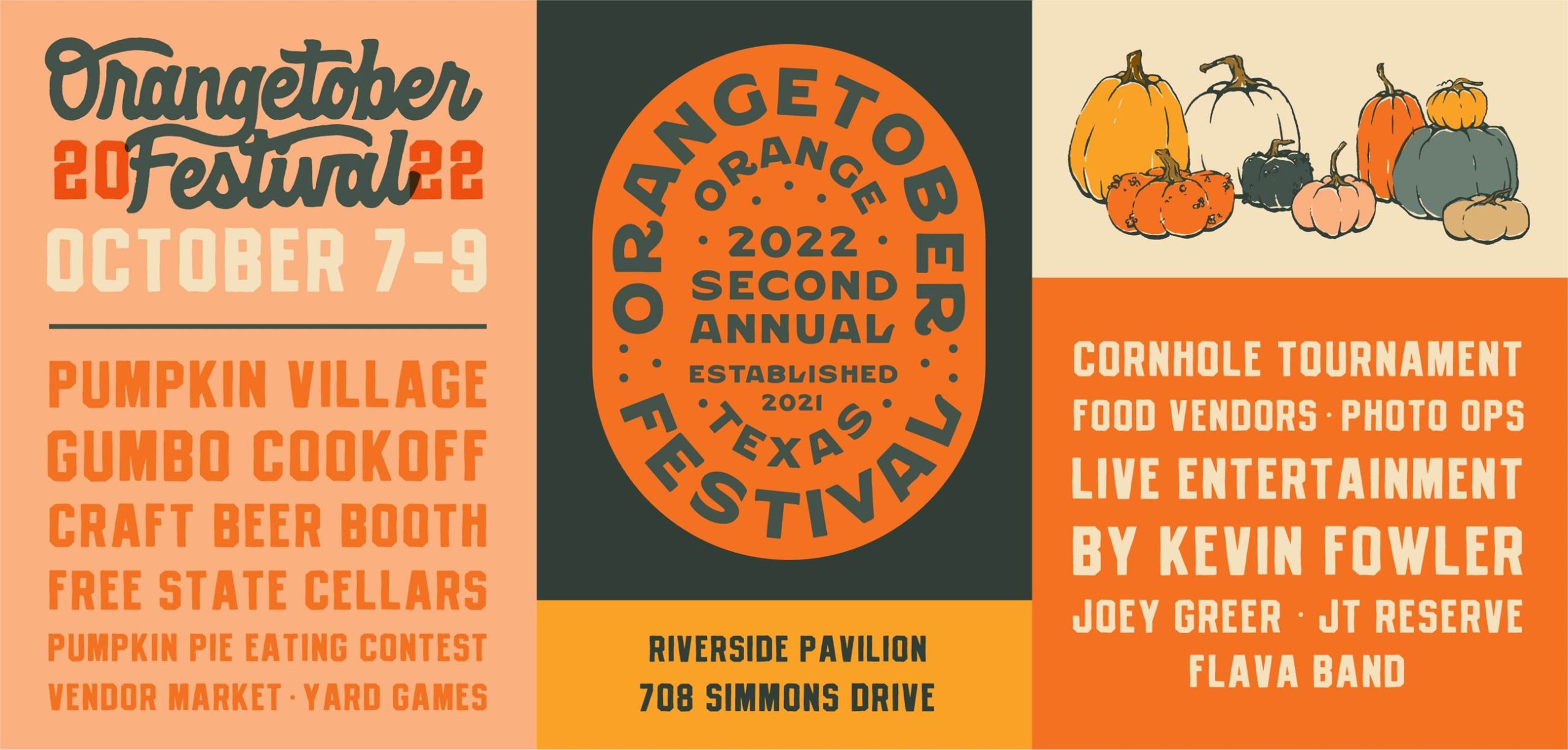 orangetober festival flyer