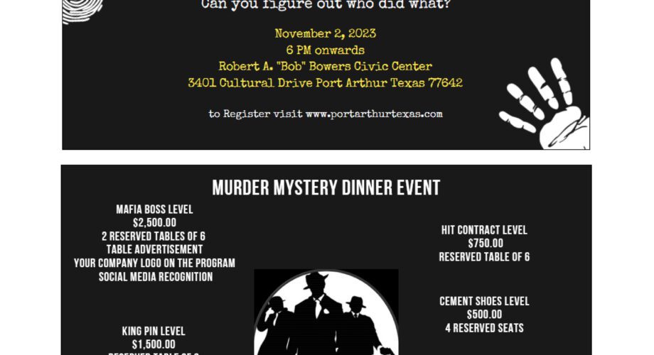 Murder Mystery Dinner