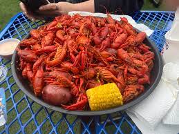 boiled crawfish at dylans on 9th in porta arthur
