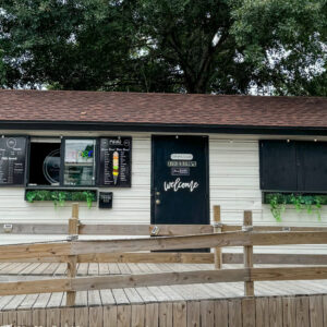 Chito's Artisanal Ice Cream in Port Arthur, TX walk-up entrance