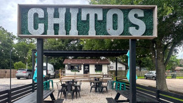 Chito's Artisanal Ice Cream in Port Arthur, TX outdoor seating area