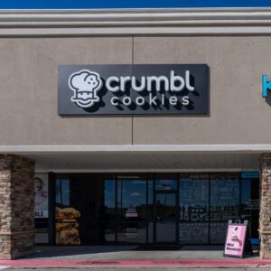 Crumbl Cookies in Nederland, TX exterior entrance