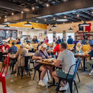 Redbird BBQ in Port Neches TX dining area