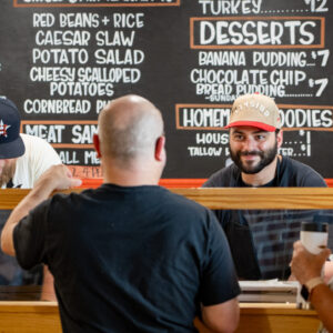 Redbird BBQ in Port Neches TX team serves customers