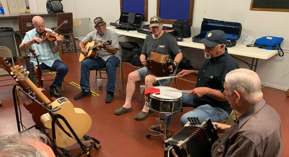 cajuns playing cajun musical instruments in port arthur texas