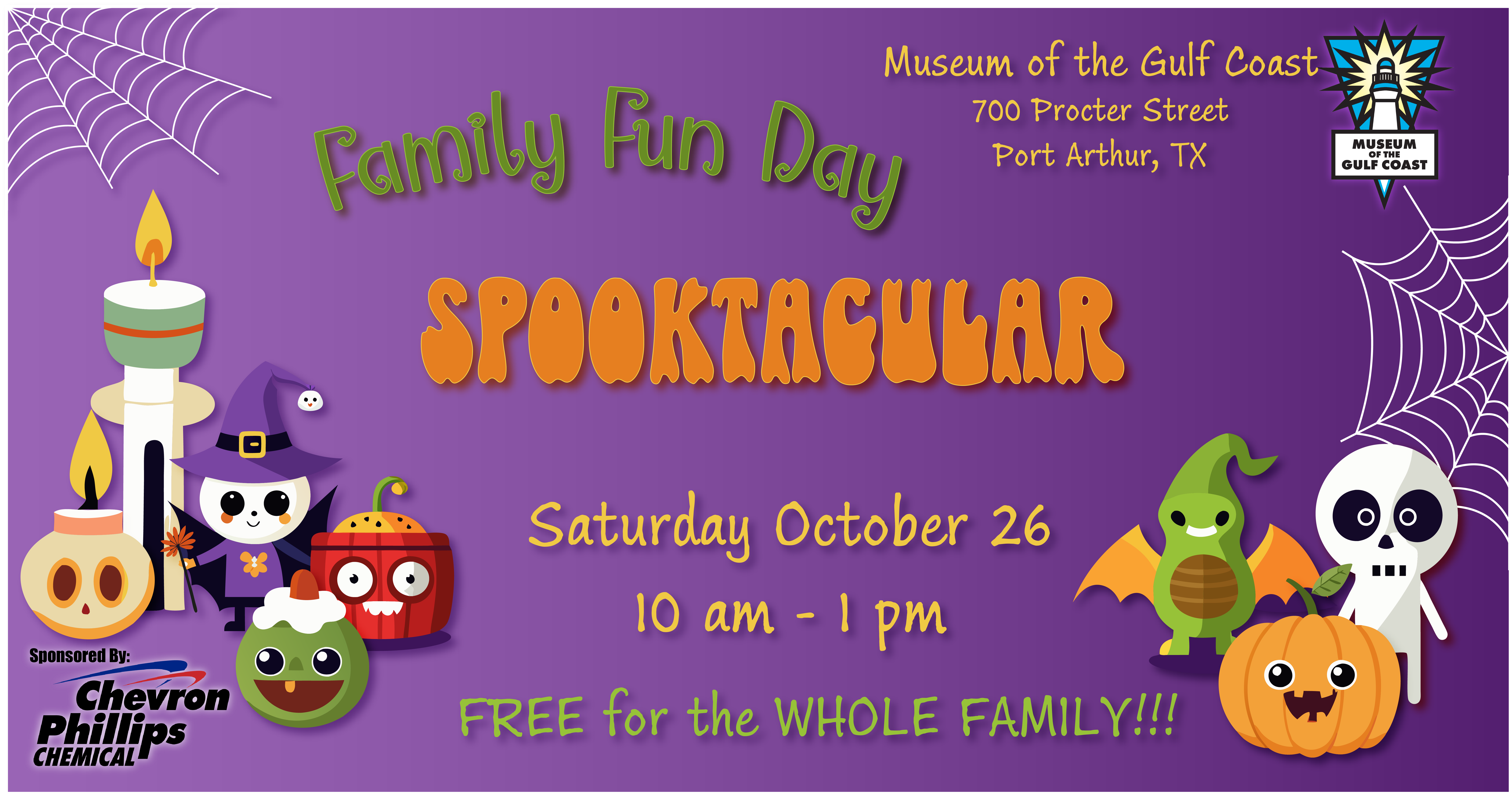 Museum of the Gulf Coast Family Funday Halloween image