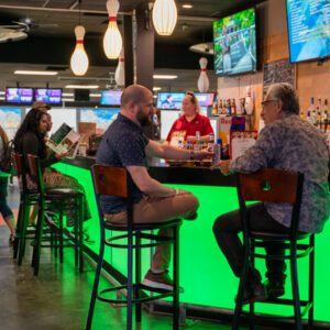 pin and tonic meeting space and bar at maxbowl in port arthur