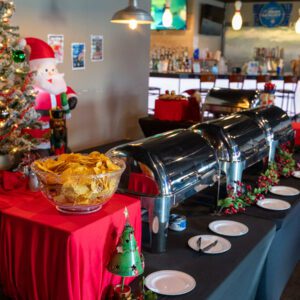 buffet option at pin and tonic inside max bowl in port arthur texas