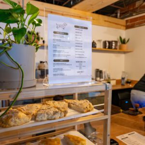 Doxie Coffee in Groves TX menu and bakery items