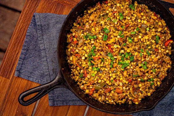 Cajun Maque Choux corn dish