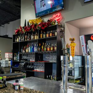 Sake Sushi Bar & Lounge in Port Arthur TX bar area