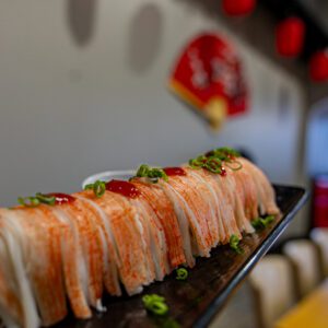 Sake Sushi Bar & Lounge in Port Arthur TX obe roll