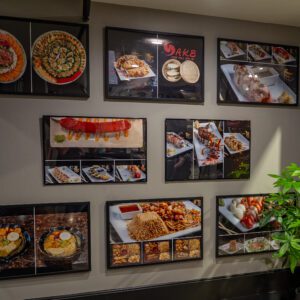 Sake Sushi Bar & Lounge in Port Arthur TX sushi roll pictures framed