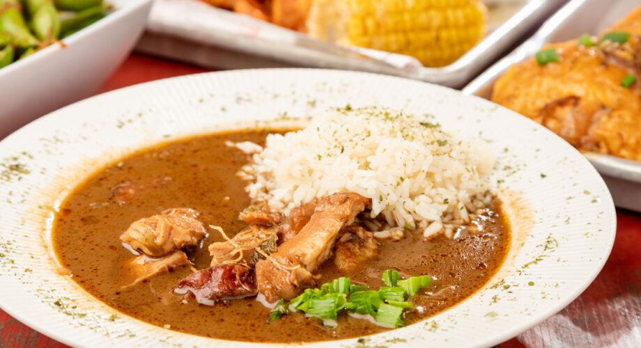 chicken and sausage gumbo in port arthur texas