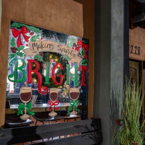 Meridian Wine Bar in Port Neches TX entrance