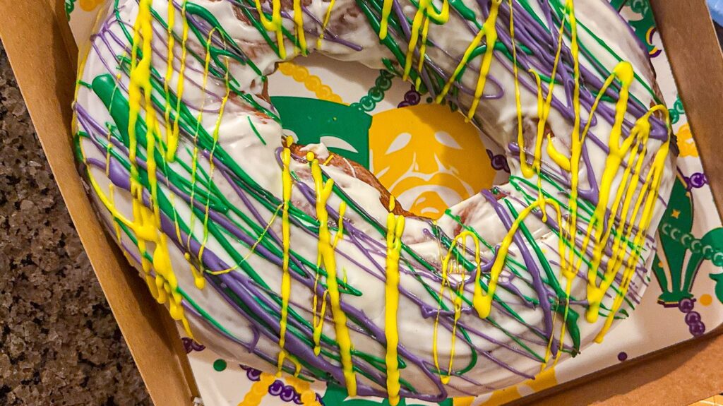 Market Basket King Cake for Mardi Gras SETX