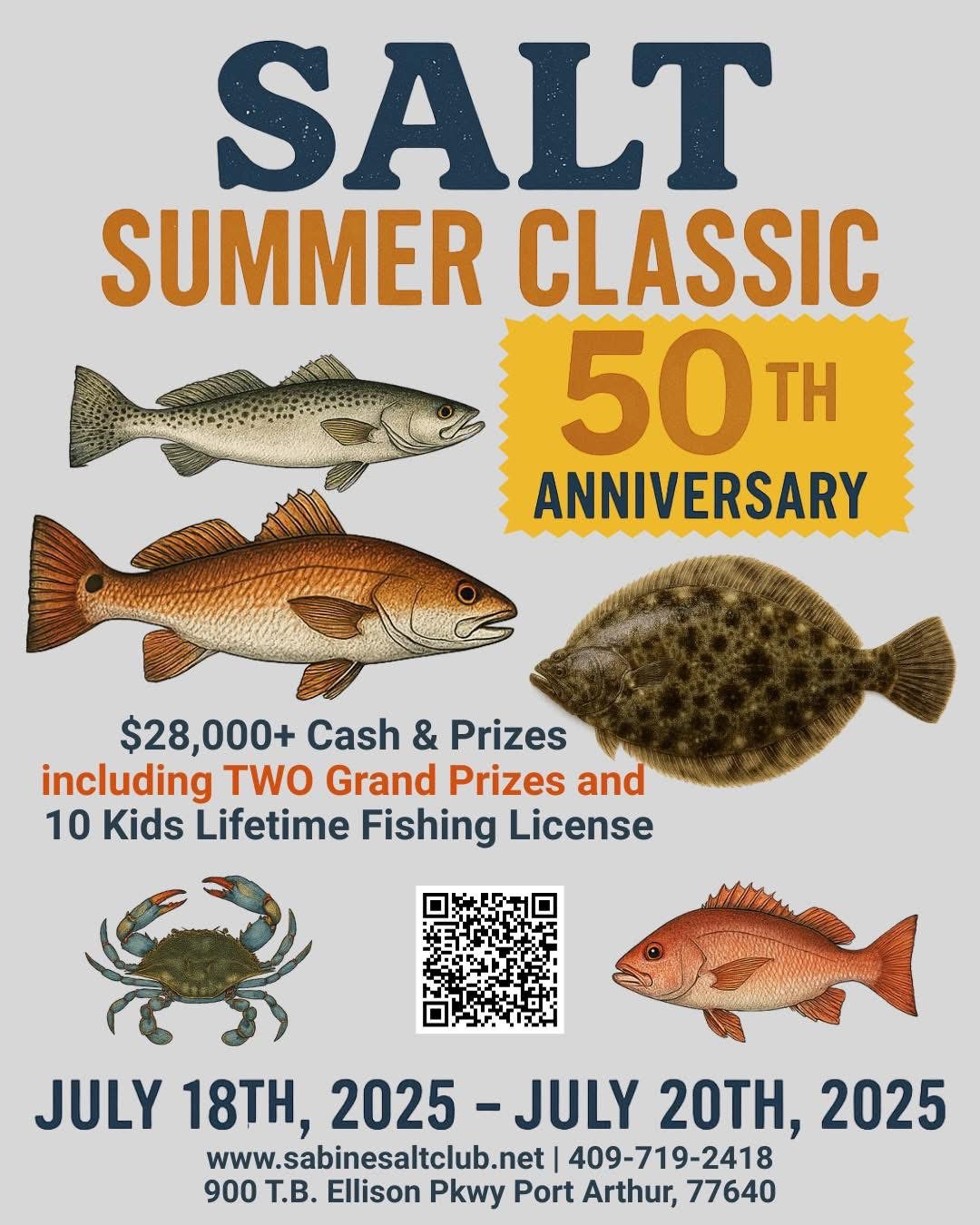 SALT-Summer-Classic-2025 SALT SUMMER CLASSIC 2025 flyer with fish