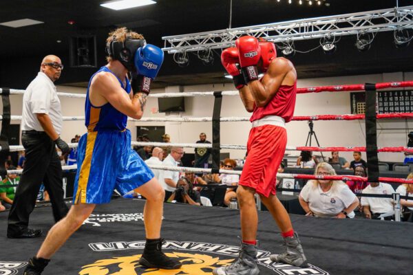 boxing event in port arthur texas lionhearted boxers in the ring