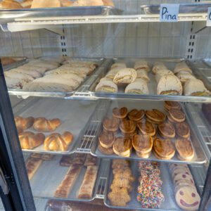 display of bakery items